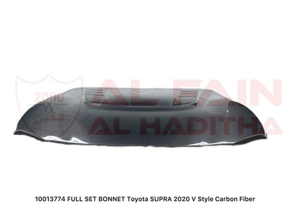 Toyota Supra 2020-2025 V Style Full Bonnet Set Carbon Fiber