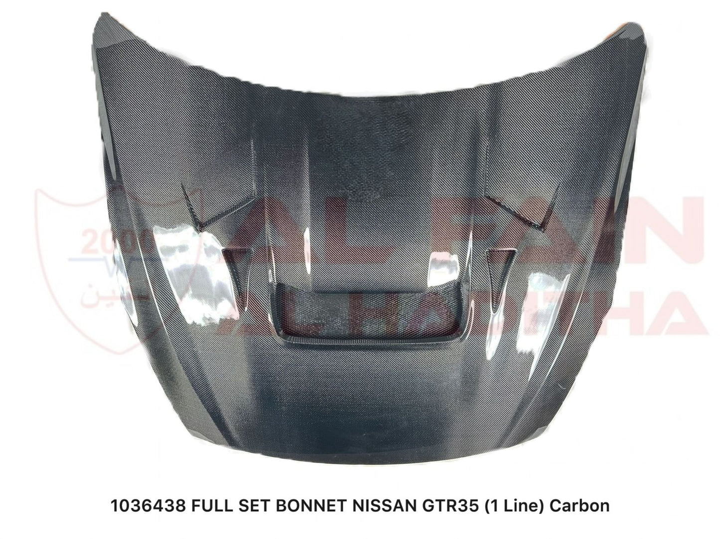 Nissan GT-R R35 Carbon Fiber Hood 1-Line Design