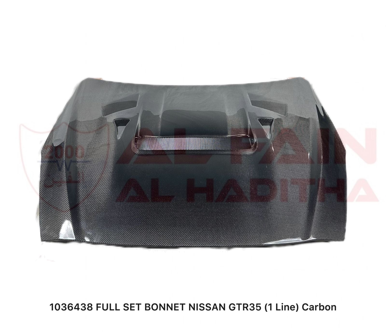 Nissan GT-R R35 Carbon Fiber Hood 1-Line Design