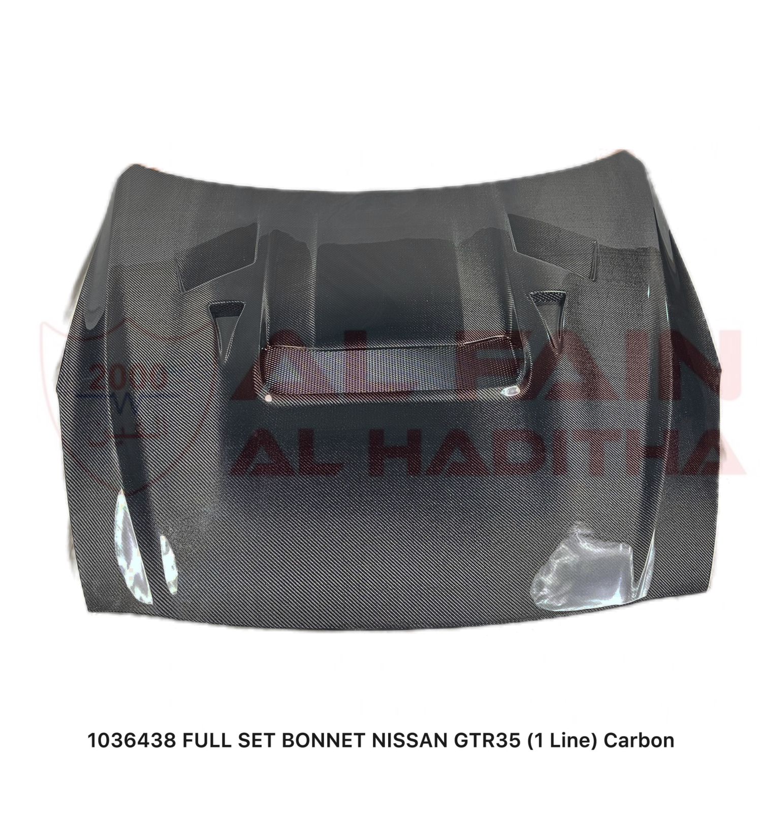 Nissan GT-R R35 Carbon Fiber Hood 1-Line Design