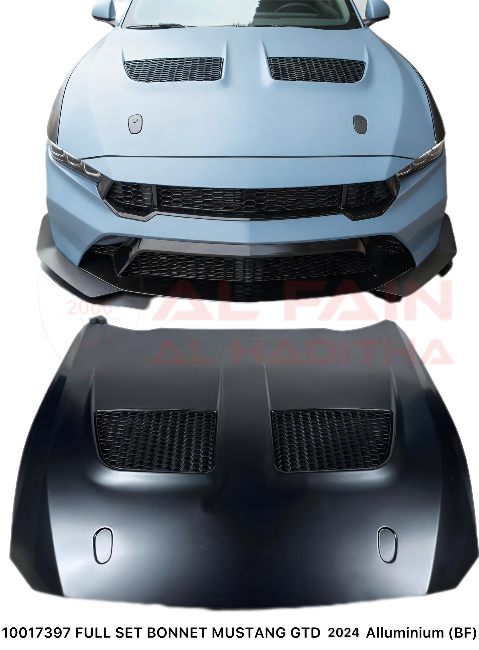 Ford Mustang GTD 2024 Full Set Bonnet Aluminum ABS Plastic 10017397