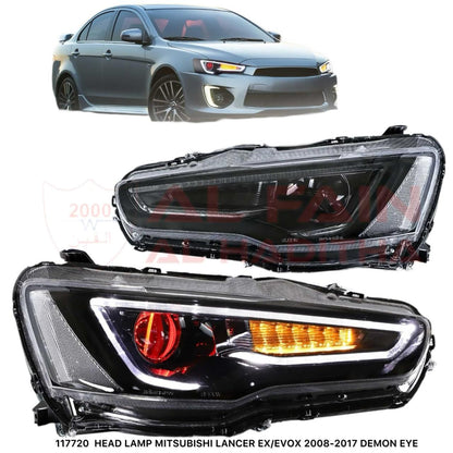 Mitsubishi Lancer EX Evo X 2008-2017 Demon Eye Head Lamp