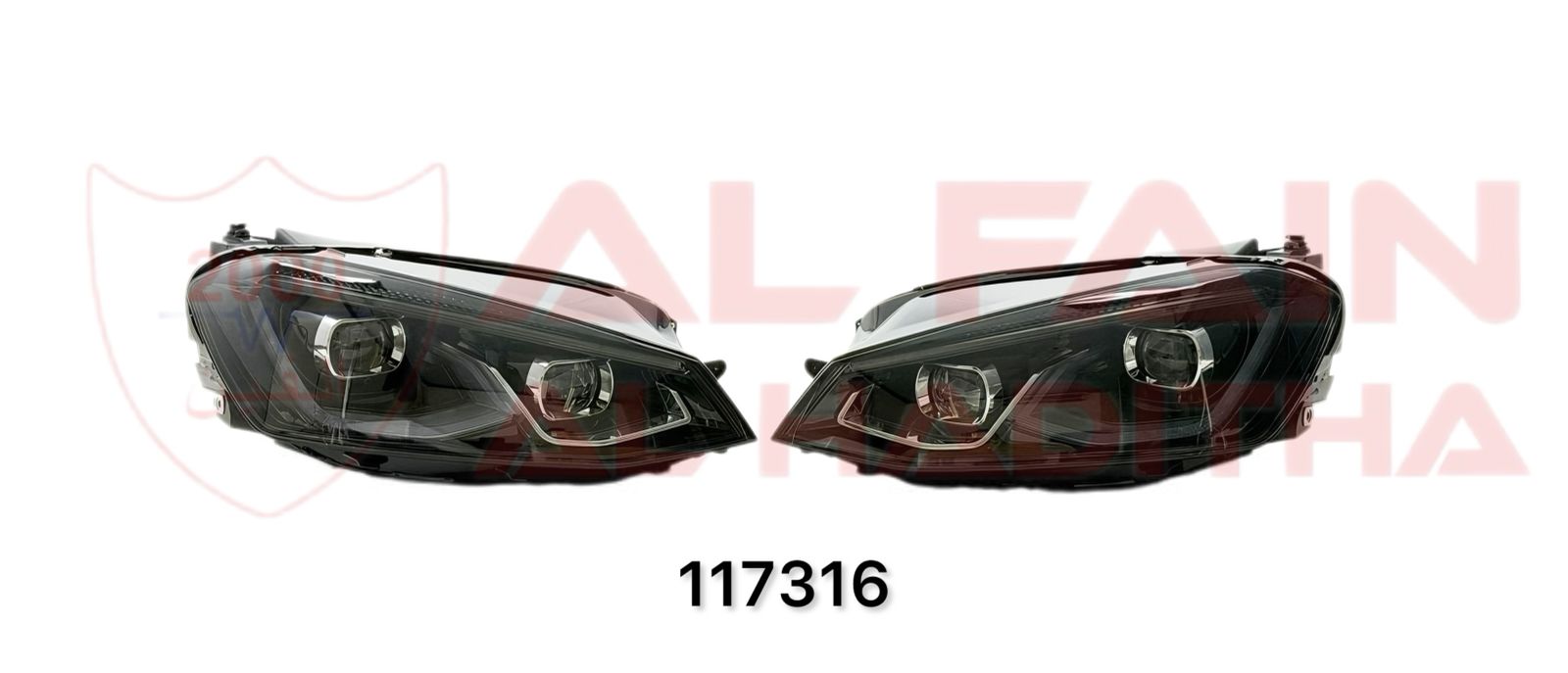 Volkswagen Golf MK7 2010-2014 HID Head Lamp OEM Style