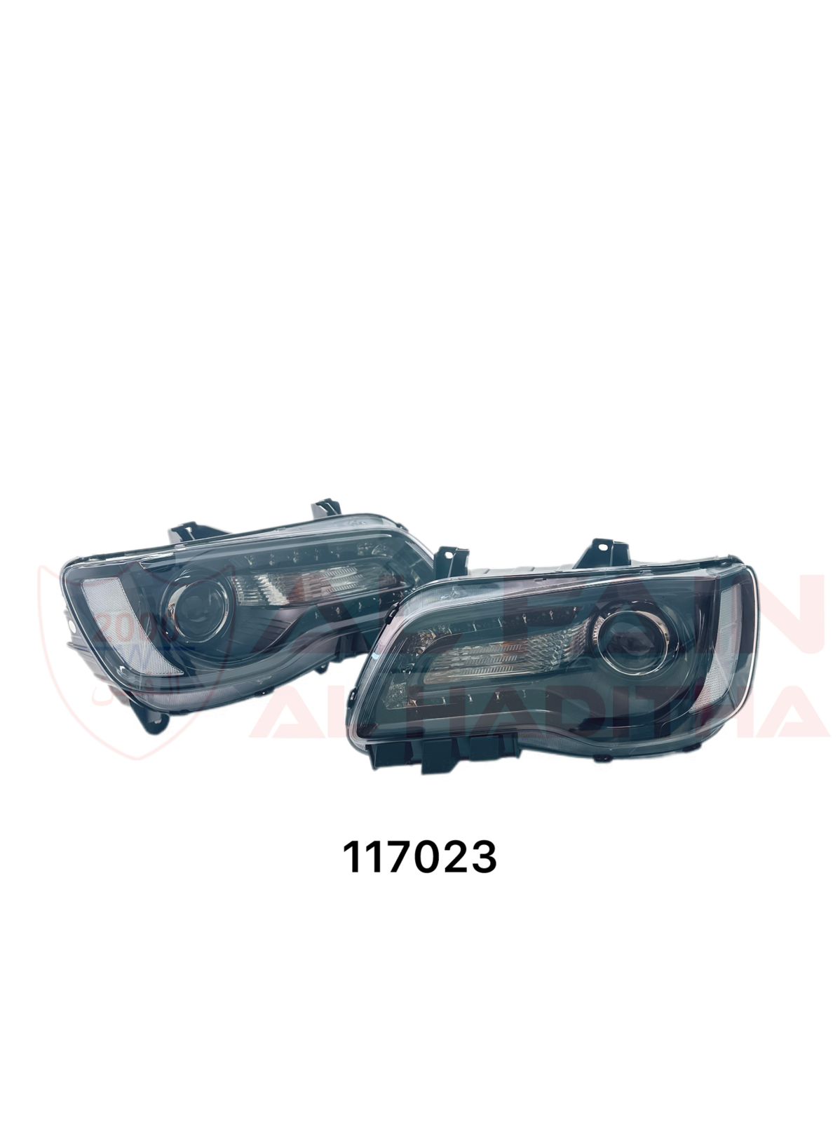 Chrysler 2011-2024 Black Head Lamp 117023