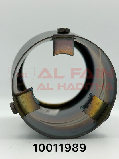 Universal Muffler Black 1835 Single-Outlet