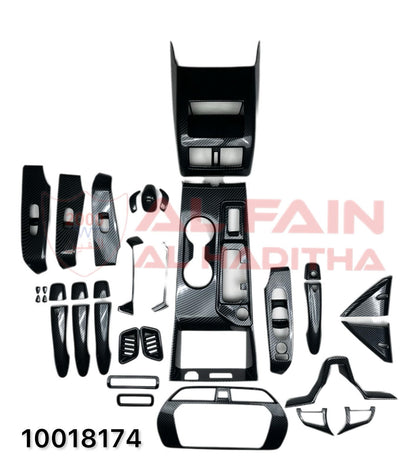 Nissan Altima 2019-2025 Interior Decoration Kit Carbon Black 33pcs 10018174