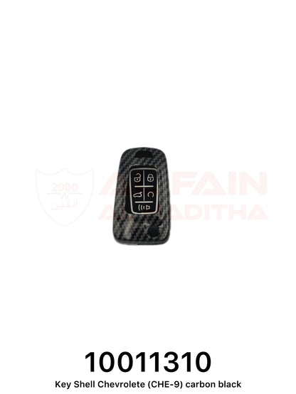 Chevrolet Key Shell CHE-9 Carbon Black Plastic 10011310