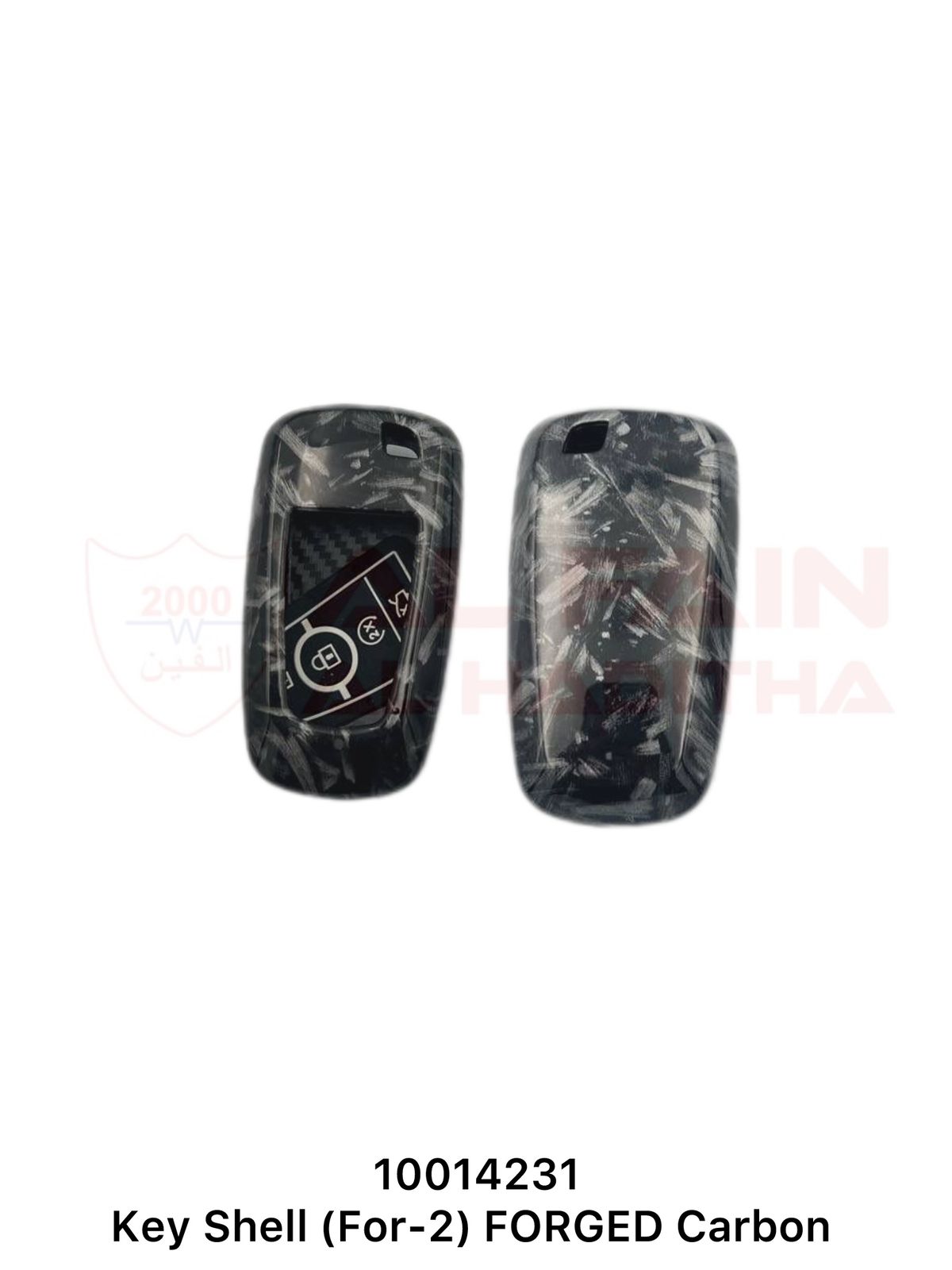 Ford Mustang Key Shell Forged Carbon Black Gray 10014231