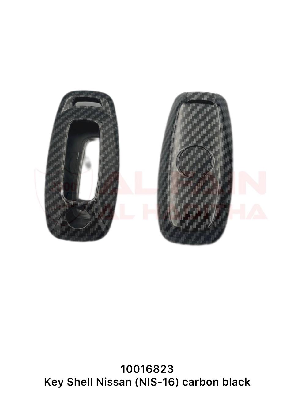 Nissan Key Shell NIS-16 Carbon Black Plastic 10016823