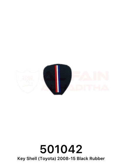 Toyota Key Shell 2008-2015 Black Rubber 501042