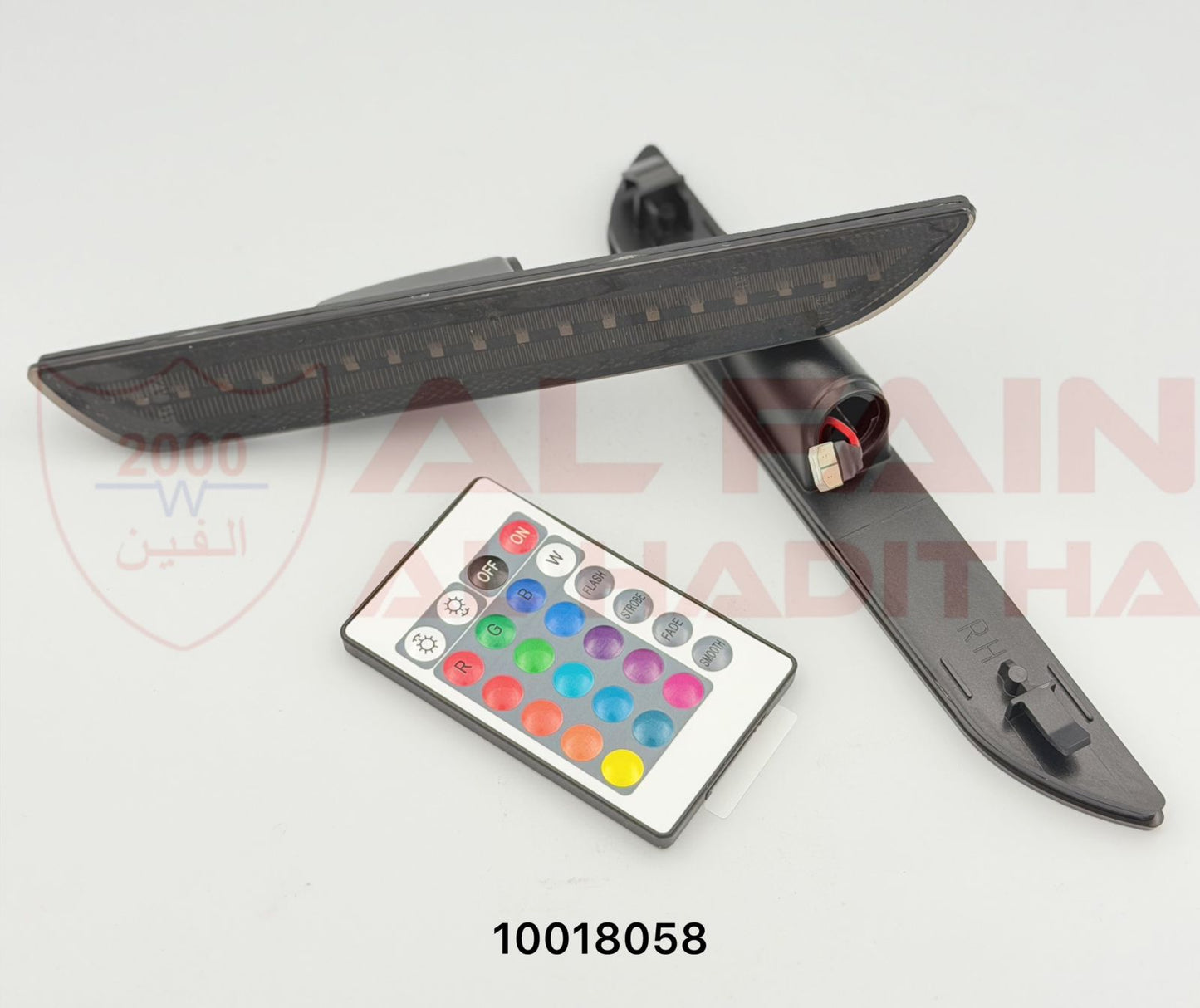 Ford Mustang 2015-2023 LED Rear Side Marker Smoked Lens RGB 10018058