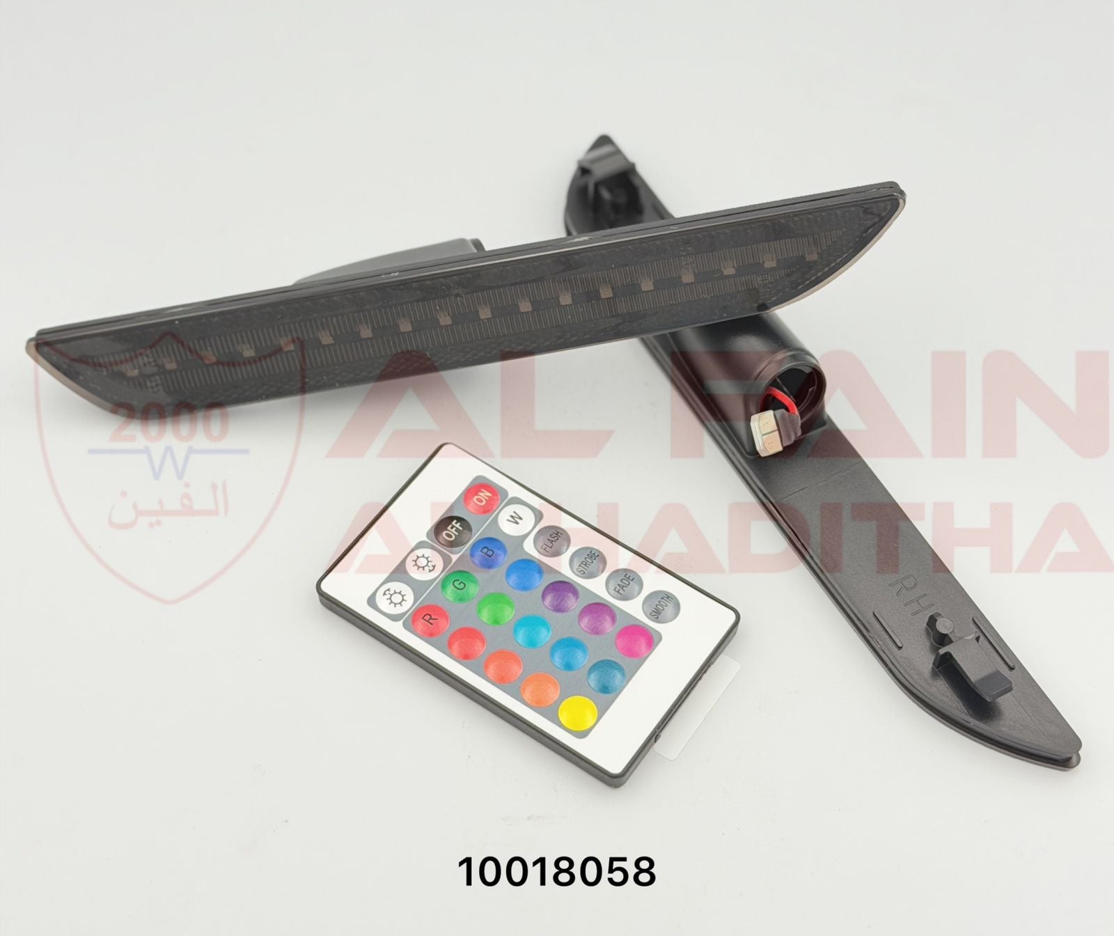 Ford Mustang 2015-2023 LED Rear Side Marker Smoked Lens RGB 10018058