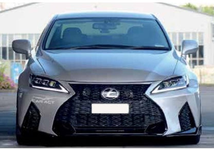 Lexus IS Front Bumper 2006-2013 2022 Style ABS Plastic