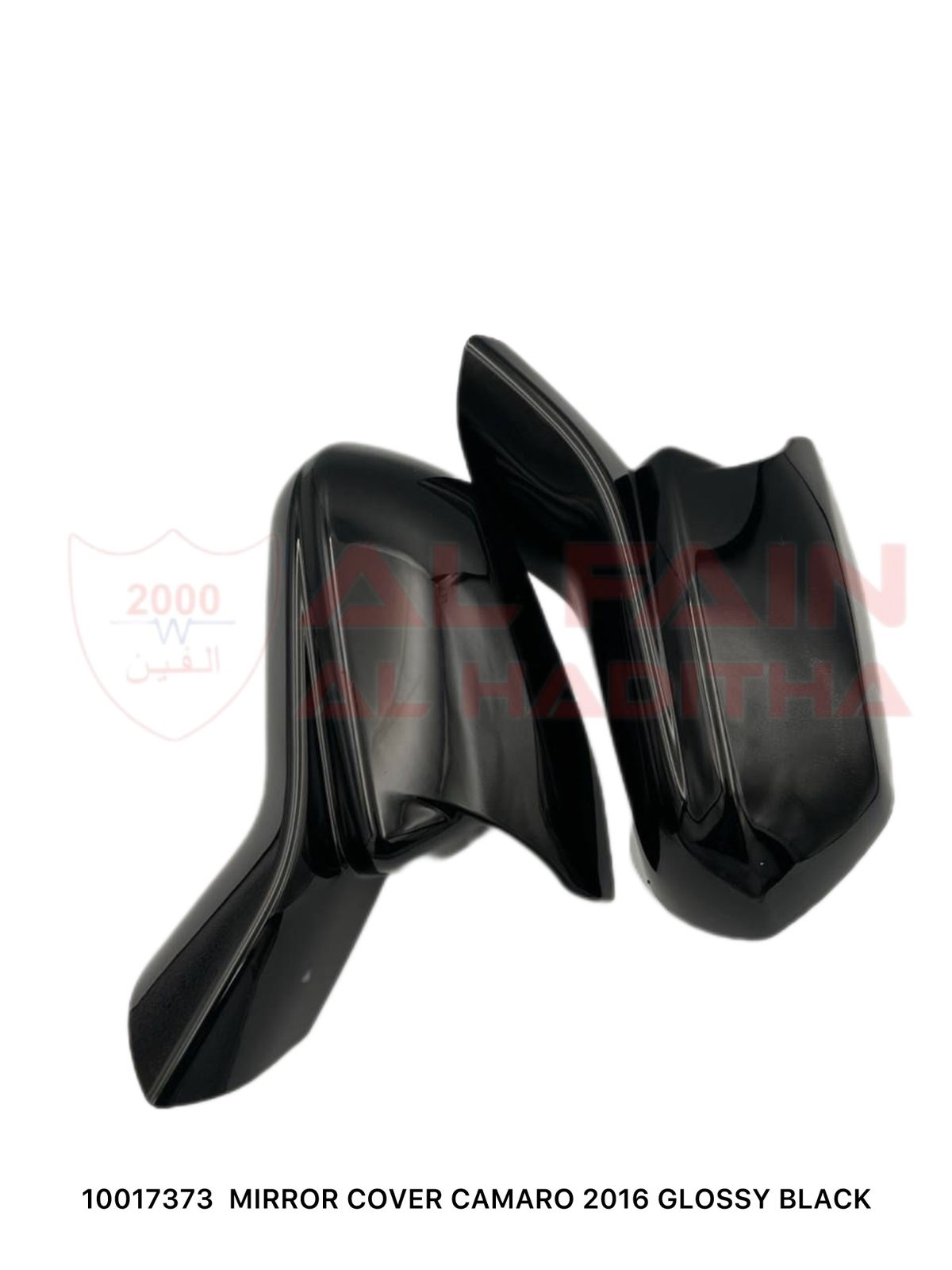 Chevrolet Camaro Mirror Cover 2016 Glossy Black ABS Plastic