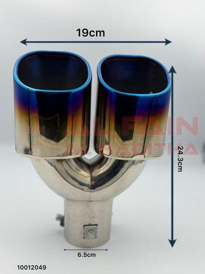 Universal Muffler Blue Double A2003
