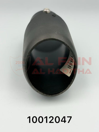 Universal Muffler Q5H Black Stainless Steel 10012047
