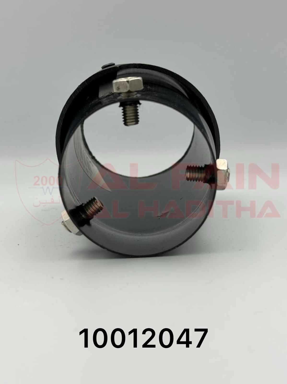 Universal Muffler Q5H Black Stainless Steel 10012047