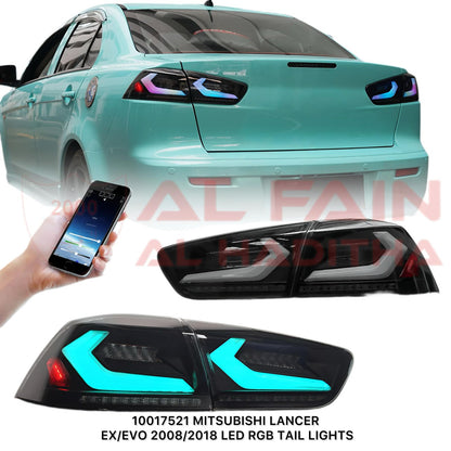 Mitsubishi Lancer EX EVO LED RGB Tail Lights 2008-2018
