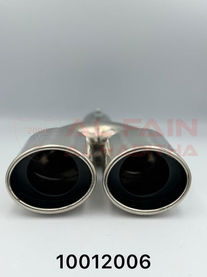 Universal Muffler M2005 Silver Double Stainless Steel