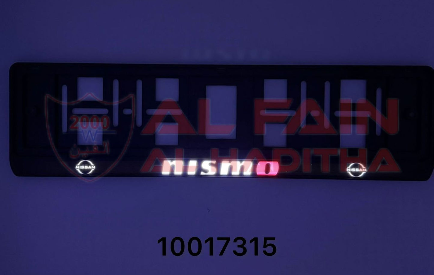 Nissan NISMO LED Number Plate Holder Frame 10017315