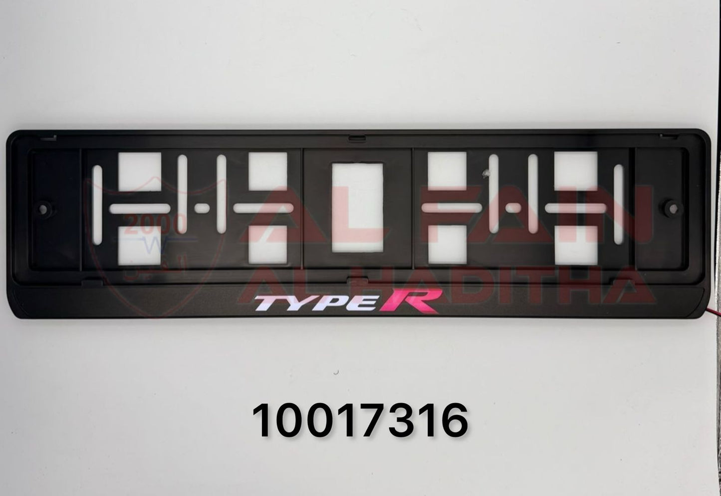 Honda Type-R LED Number Plate Holder Frame 10017316