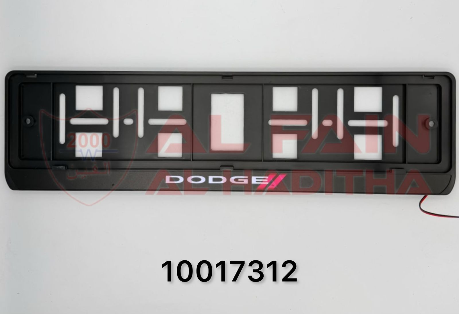 Universal LED Number Plate Holder Frame For Dodge