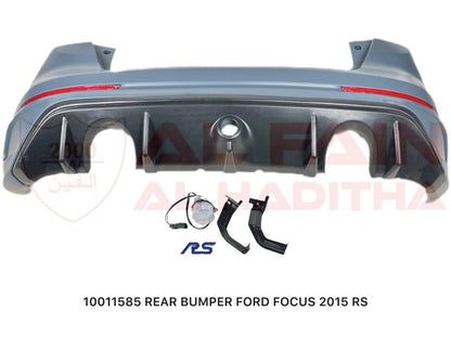 Ford Focus Rear Bumper 2015 RS Style ABS Plastic 10011585