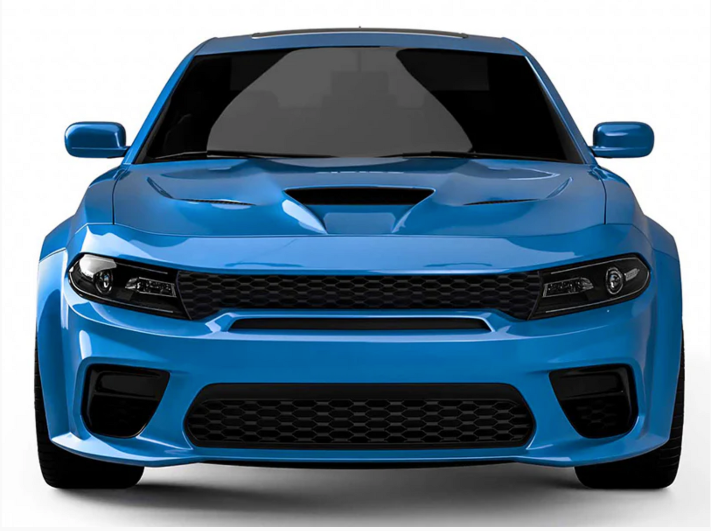 Dodge Charger Rear Bumper 2015-2023 Hellcat Style Polyurethane