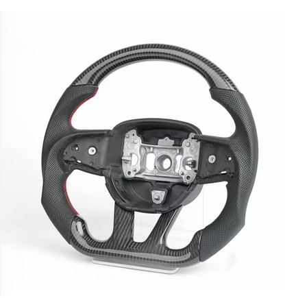 Dodge Charger Challenger 2015+ Real Carbon Fiber Steering Wheel