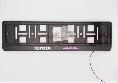 Universal LED Number Plate Holder Frame Supra Style 10017310