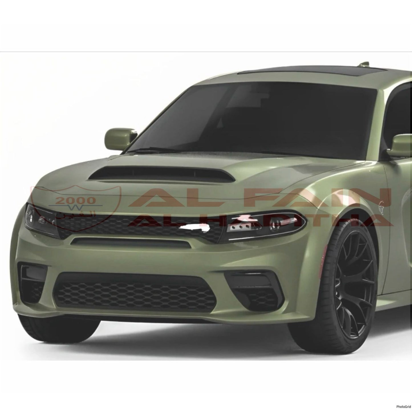 Dodge Charger Demon Style Hood Bonnet 2015-2023 ABS Plastic