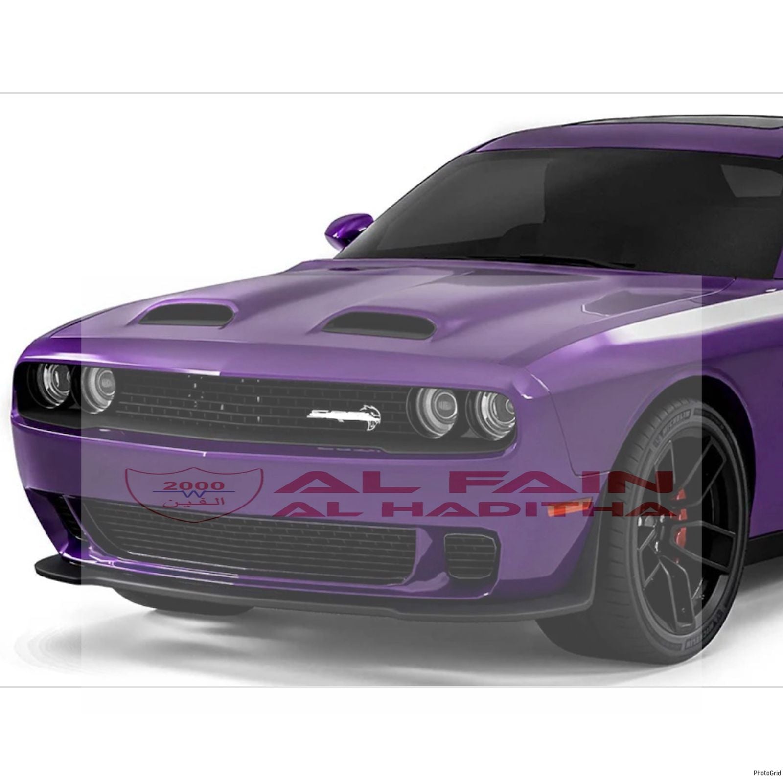 Dodge Challenger SRT Hellcat Redeye Style Hood Bonnet 2008-2023 ABS Plastic