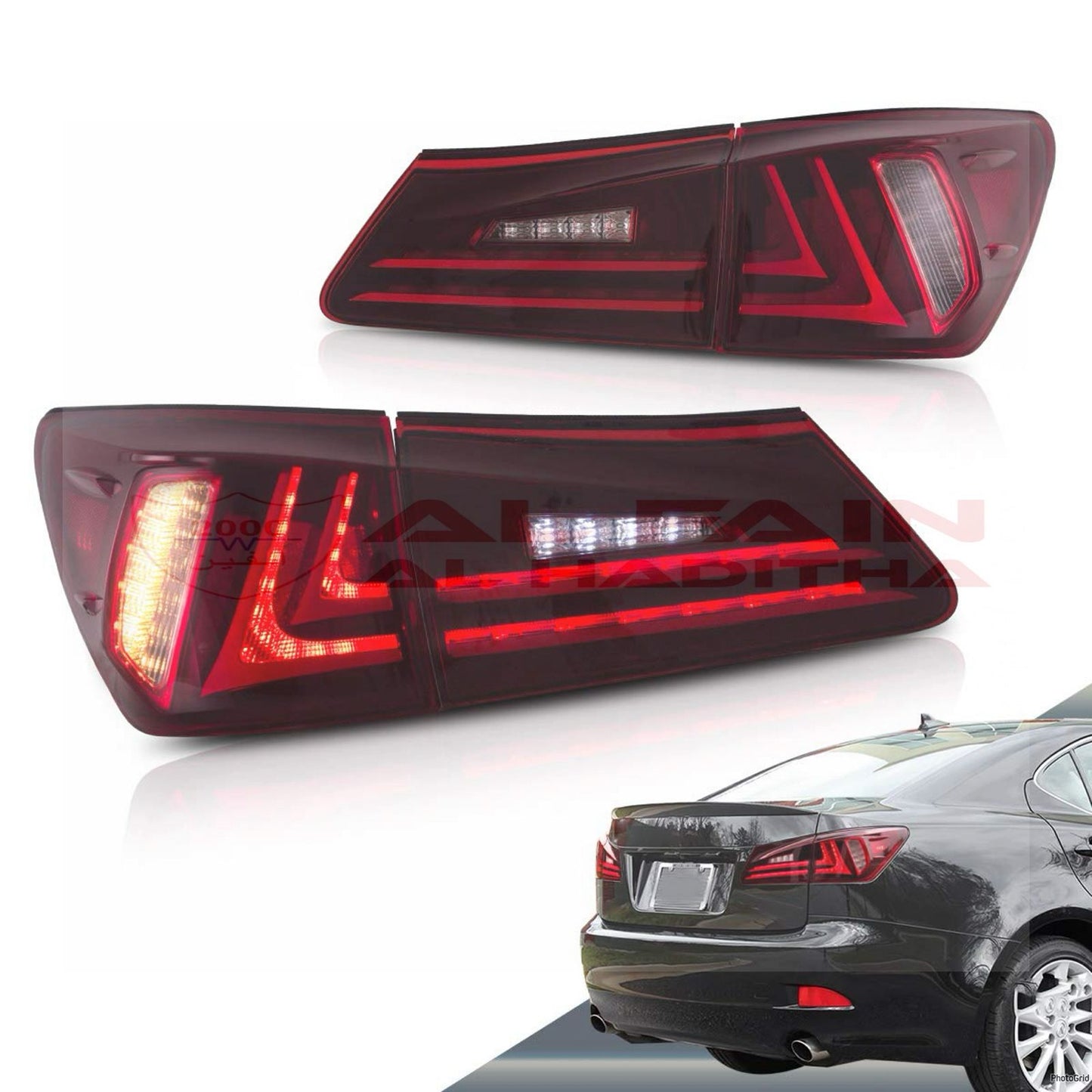 Lexus IS250 IS350 2006-2013 Tail Light VLAND LED