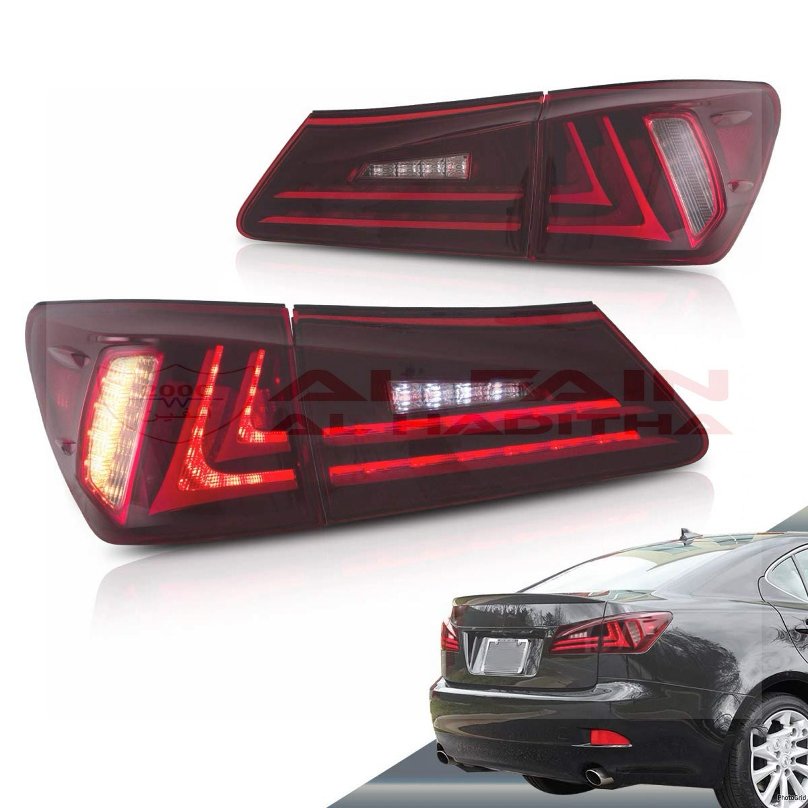 Lexus IS250 IS350 2006-2013 Tail Light VLAND LED