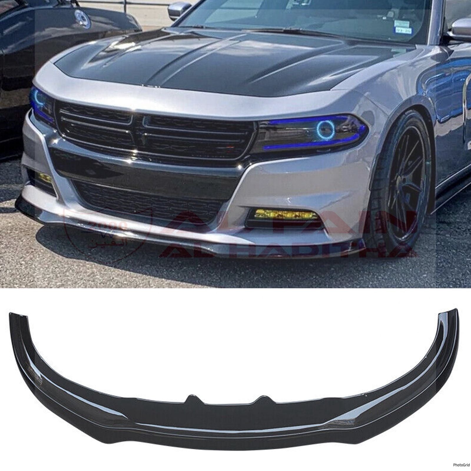 Dodge Charger Front Lip Spoiler 2015-2023 ABS Plastic