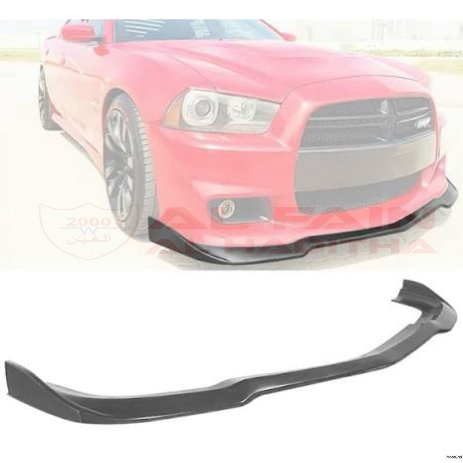 Dodge Charger SRT8 2011-2014 Front Lip Spoiler ABS Polypropylene