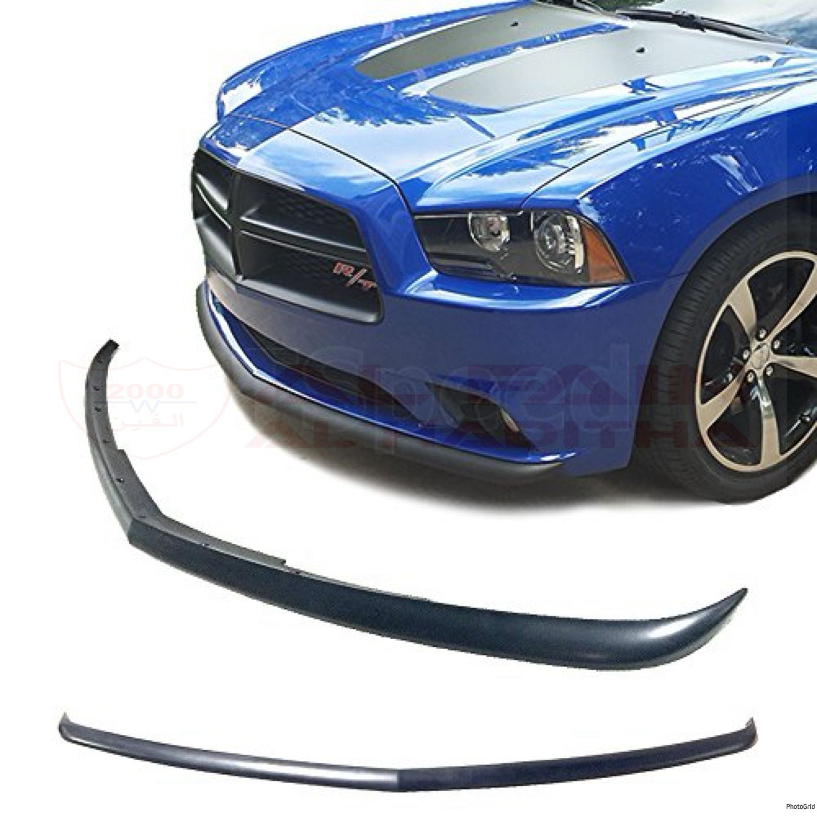 Dodge Charger Front Lip Spoiler 2011-2014 ABS Plastic