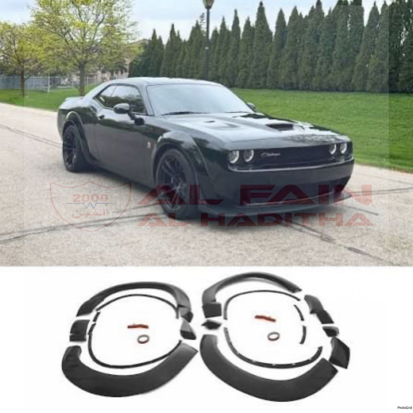 Dodge Challenger Demon Fender 2015+ ABS Plastic