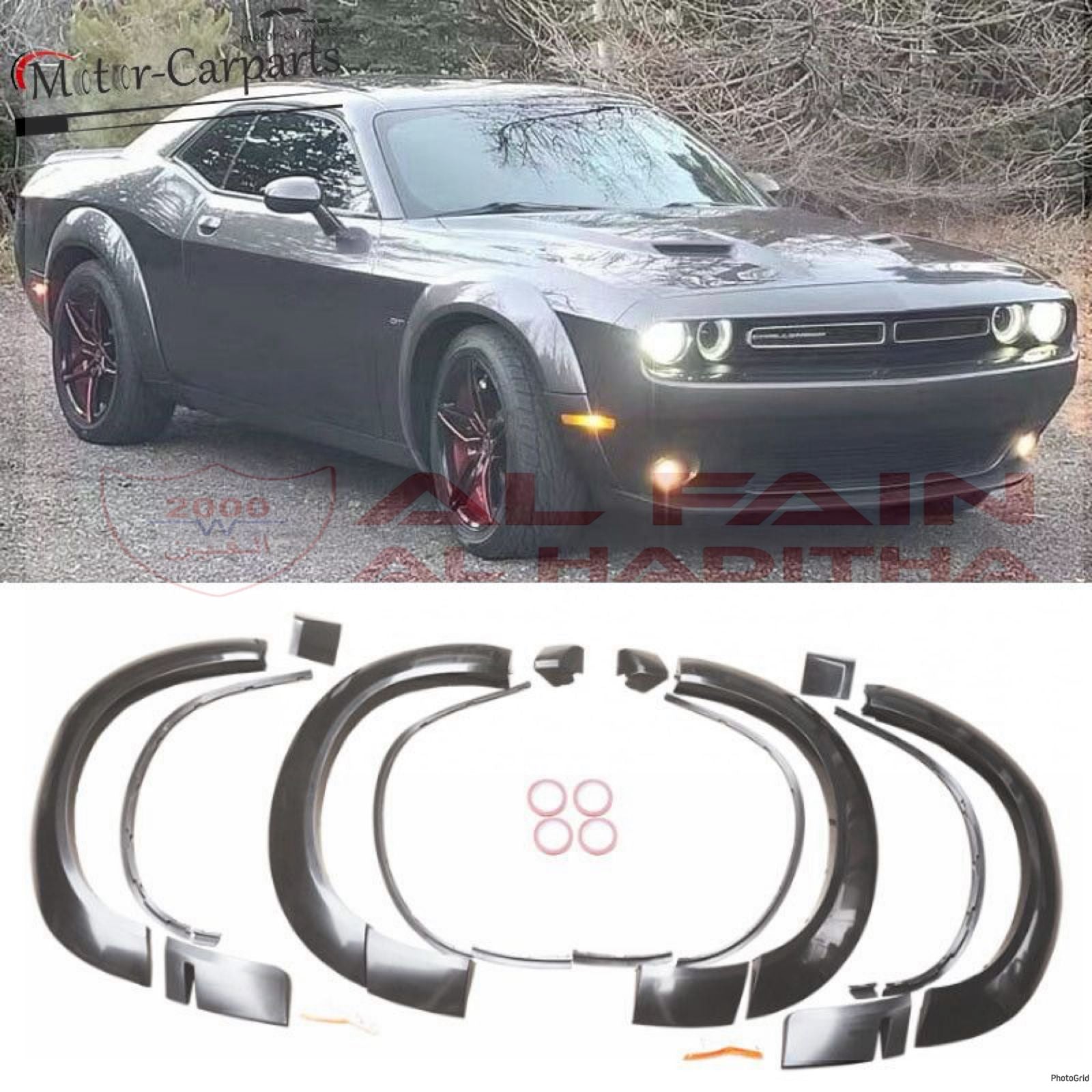 Dodge Challenger 2015+ Fender OE Style ABS Plastic