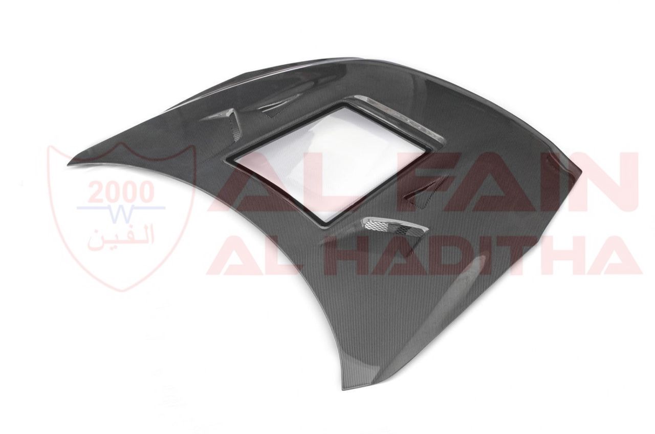Nissan GTR R35 Carbon Fiber Hood Window 2008-2024 Tempered Glass