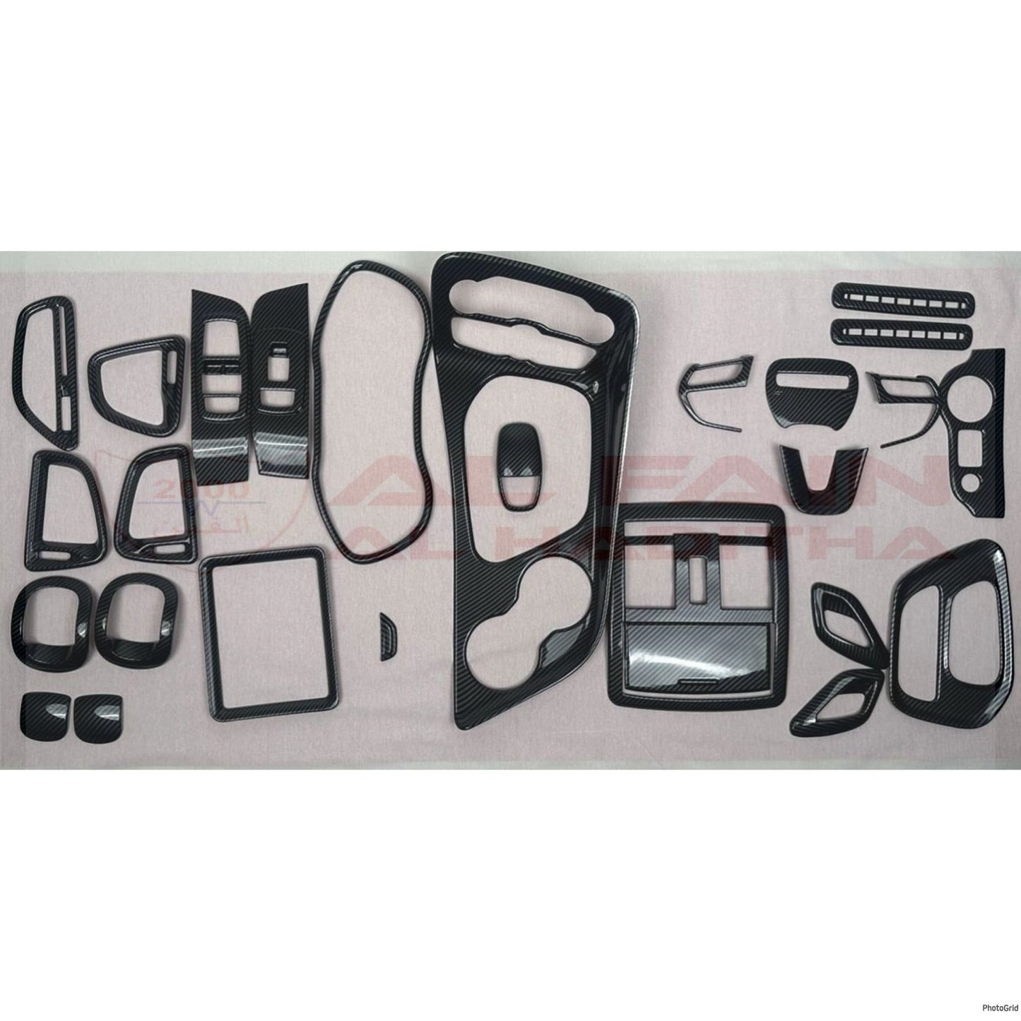 Dodge Challenger 2015+ Carbon Fiber Look Dashboard Interior Trim Kit 10010283