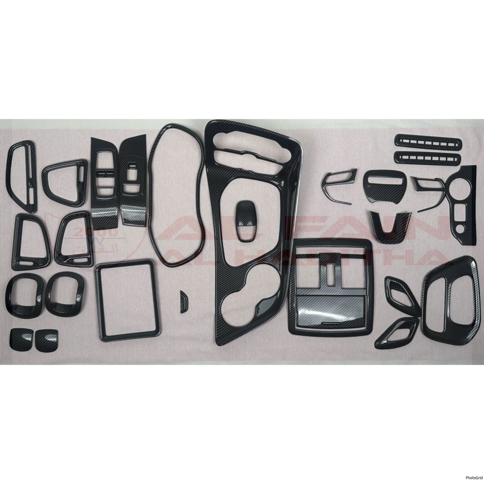 Dodge Challenger 2015+ Carbon Fiber Look Dashboard Interior Trim Kit 10010283
