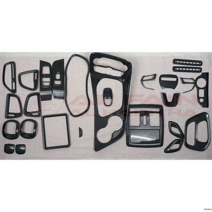 Dodge Challenger 2015+ Carbon Fiber Look Dashboard Interior Trim Kit 10010283