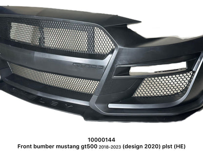 Ford Mustang GT500 Front Bumper 2018-2023 ABS Plastic