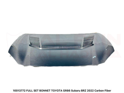 Toyota GR86 Subaru BRZ 2022 Carbon Fiber Full Set Bonnet
