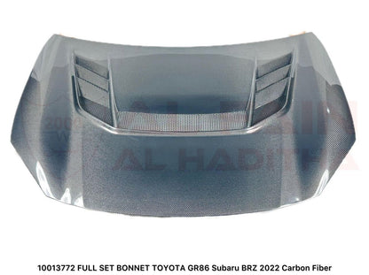 Toyota GR86 Subaru BRZ 2022 Carbon Fiber Full Set Bonnet