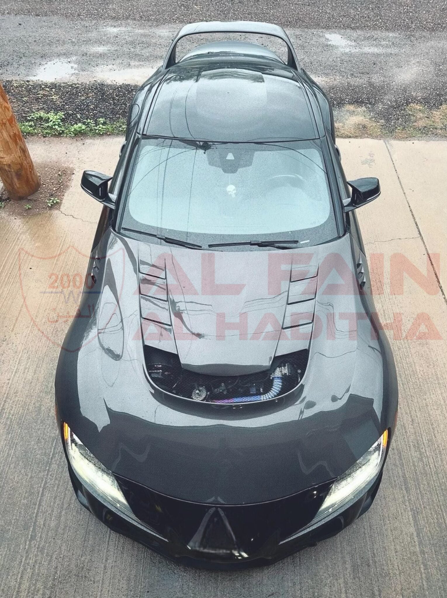 Toyota Supra 2020-2025 V Style Full Bonnet Set Carbon Fiber