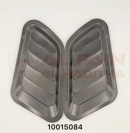 Universal Bonnet Scoop Air Flow Black ABS Plastic