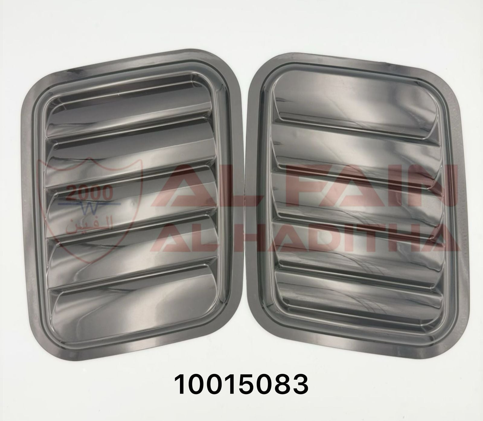 Universal Bonnet Scoop Air Flow Black