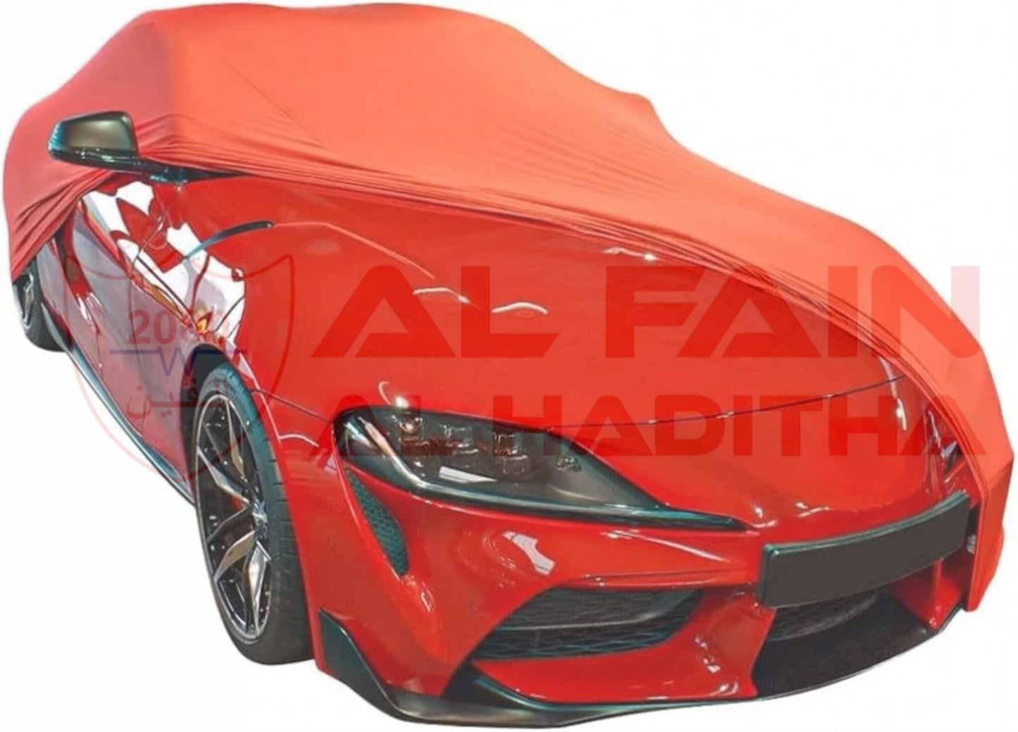 Toyota Supra Car Cover With Air Layer Red